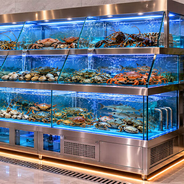 Premium Multi-Tier Seafood Tank