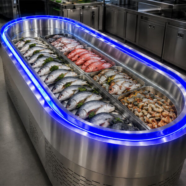 Seafood Display Island